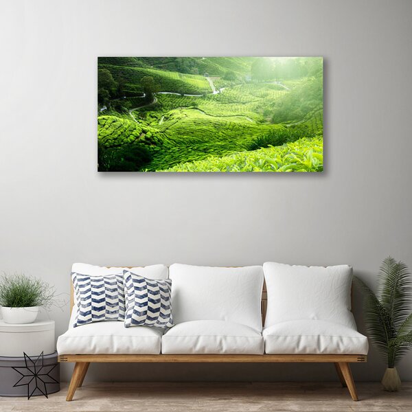 Tablou pe panza canvas Meadow Natura verde