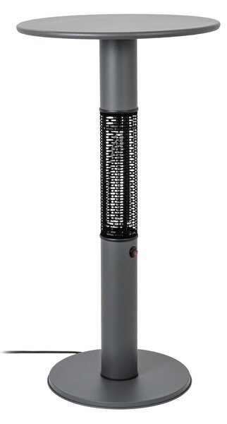 Radiator de masă Flamara, antracit, înălțime 110 cm, IP55 - Lucande Lucande, Flamara, Negru, Aluminiu, Modern