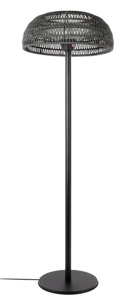 Radiator de podea Calenza, negru, 200 cm, 3 trepte, IP44 - Lucande Lucande, Calenza, Negru, Metal, Modern