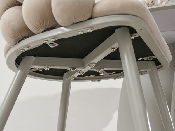 Scaun sufragerie Logico (bej + gri). Promo -13%. 1136547