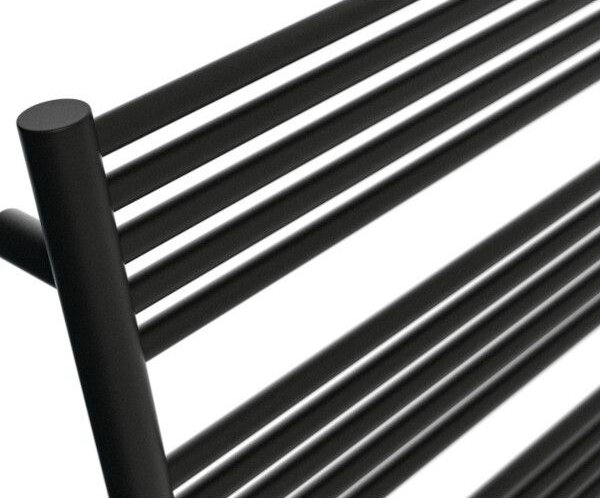 Radox Sunny Flat calorifer de baie scară 120x50 cm negru RX-SU.002T.1200.500