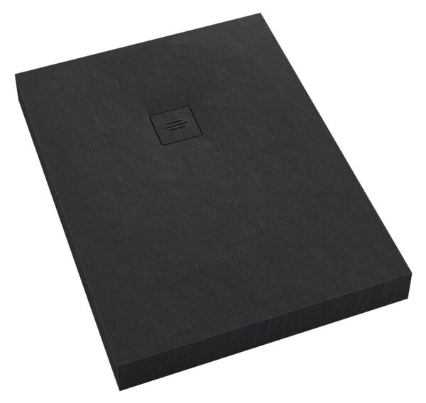 Schedline Nonlimits Black Stone cădiță de duș dreptunghiulară 140x90 cm negru 3ST.N1P-90140/C/ST-M1/C/ST