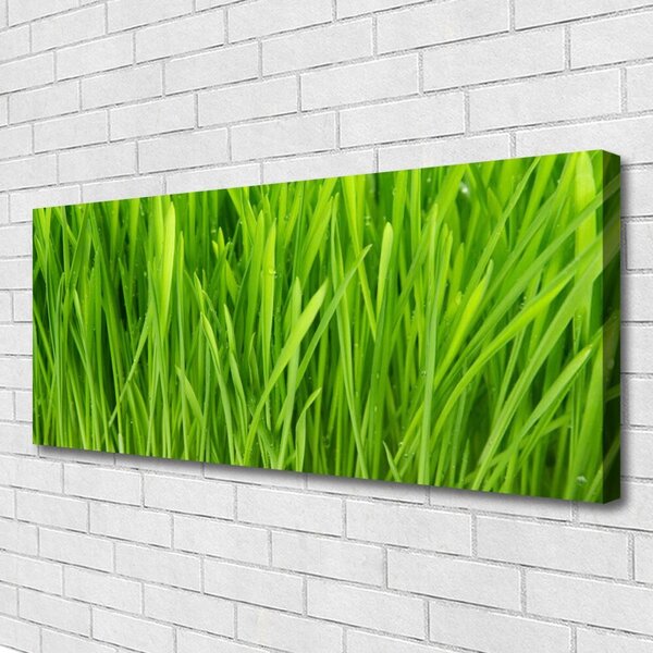 Tablou pe panza canvas Weed Floral Verde