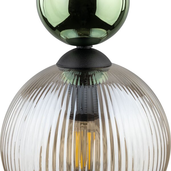 TK Lighting Sophia Green Cognac lampă suspendată 1x10 W verde-maro 11145
