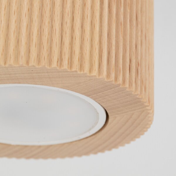 TK Lighting Eve lampă de tavan 1x10 W lemn 11442