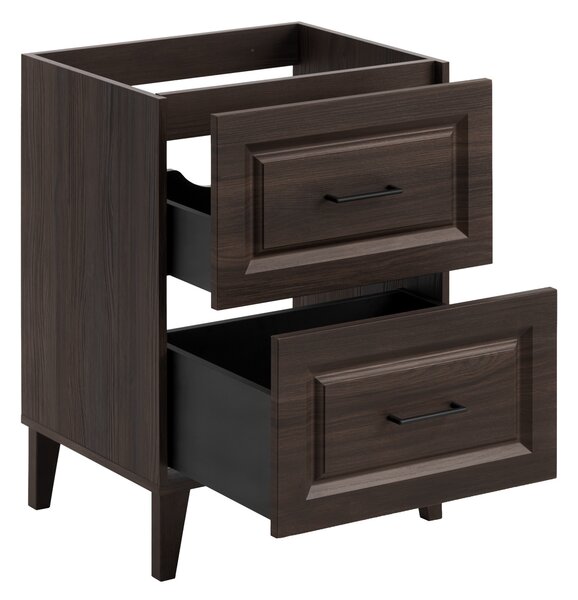 Comad Dorothy Ristretto dulap 60x46x82 cm sub chiuveta pe picioare stejar DOROTHY RISTRETTO 82-60-46-2S