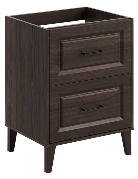 Comad Dorothy Ristretto dulap 60x46x82 cm sub chiuveta pe picioare stejar DOROTHY RISTRETTO 82-60-46-2S