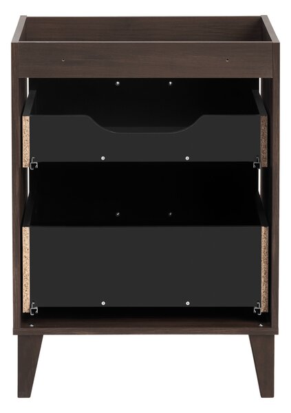 Comad Dorothy Ristretto dulap 60x46x82 cm sub chiuveta pe picioare stejar DOROTHY RISTRETTO 82-60-46-2S