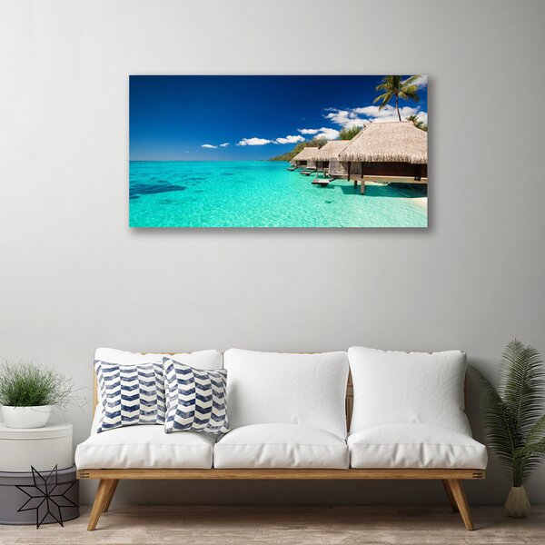 Tablou pe panza canvas Sea Peisaj Albastru