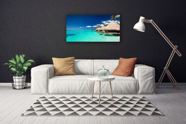 Tablou pe panza canvas Sea Peisaj Albastru