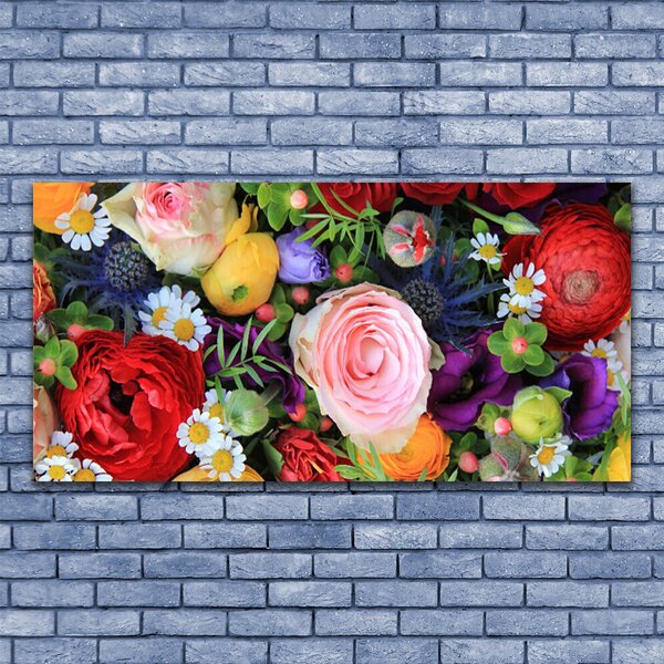 Tablou pe panza canvas Flori Floral Multi