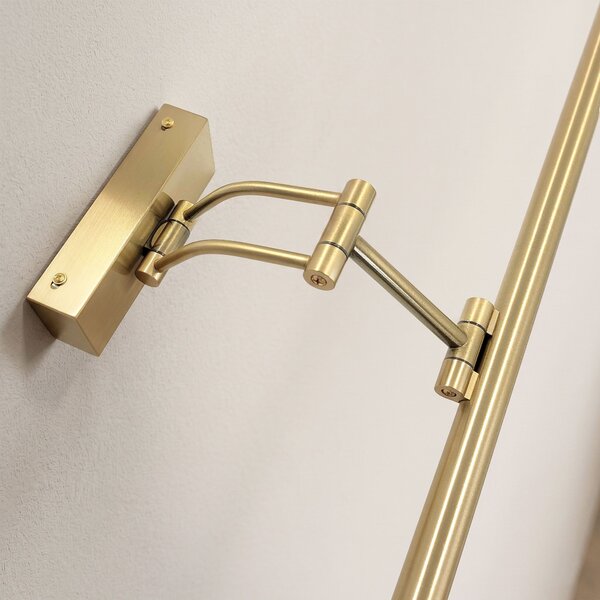 Aplică LED pentru baie SWE022-1W 42cm Brush Gold