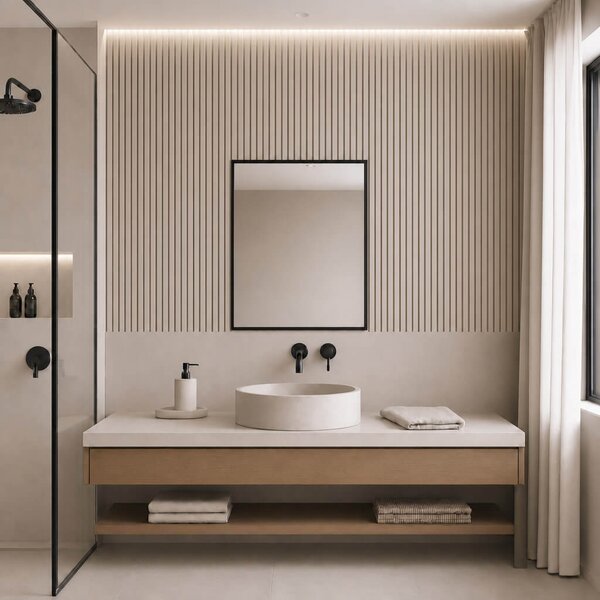 Baltica Design Aluma oglindă 40x60 cm dreptunghiular negru 5904107933436
