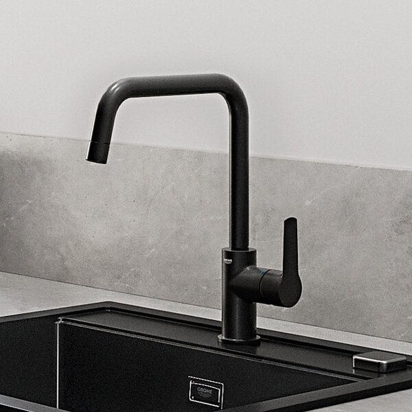 Grohe Start baterie bucătărie pe picior negru 304702430