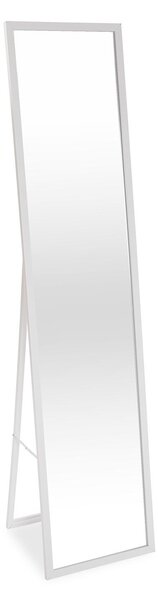 Oglinda de podea cu suport Versa, alb