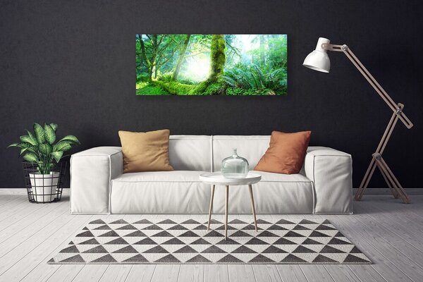 Tablou pe panza canvas Pădurea Verde Natura