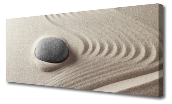 Tablou pe panza canvas Gresii Art Brown Gri