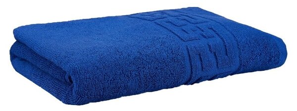Set 5 Prosoape 50x90 cm Bumbac 500 g/mp Bordura Greceasca, Albastru
