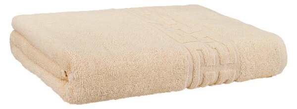Set 5 Prosoape 50x90 cm Bumbac 500 g/mp Bordura Greceasca, Bej