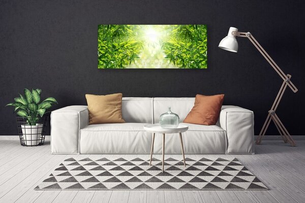 Tablou pe panza canvas Frunze Natura verde