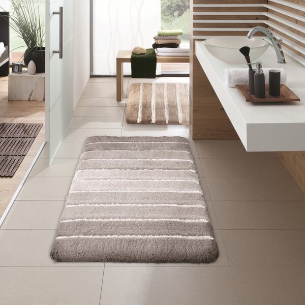 Kleine Wolke Phoenix covor de baie 100x60 cm dreptunghiular gri 4045146360