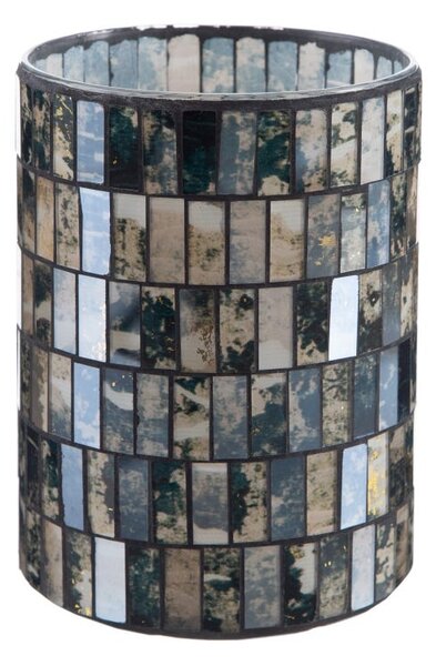 Vaza Mozaic din sticla 12,40 X 12,40 X 17,30