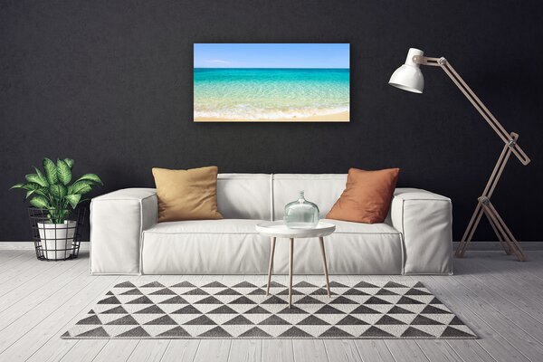 Tablou pe panza canvas Sea Peisaj Albastru