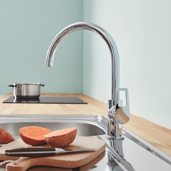 Grohe Bauloop baterie bucătărie pe picior StarLight Chrome 31368001