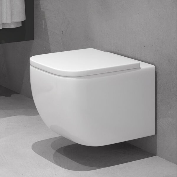 Set vas WC Oltens Vernal 42502000, capac WC Oltens Vernal 45104000
