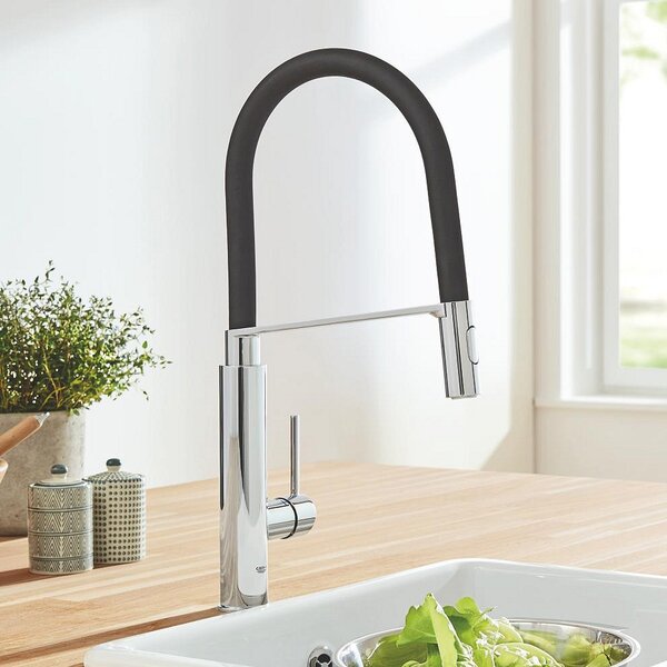 Grohe Concetto baterie bucătărie pe picior StarLight Chrome 31491000