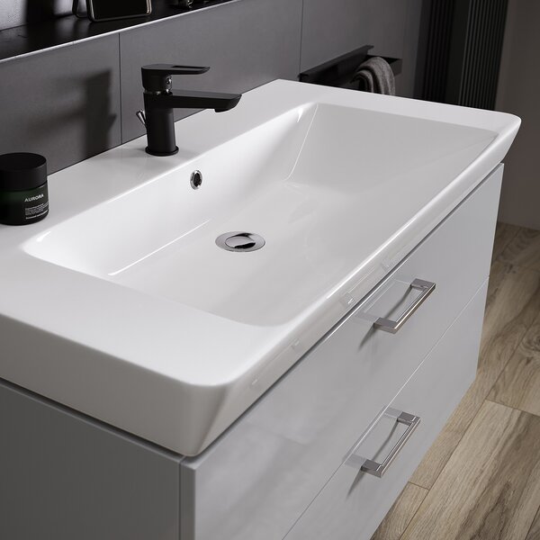 Cersanit Mille lavoar cu dulap 60 cm gri S801-317-DSM