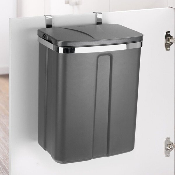 Wenko cos de gunoi 12 l gri 54903100