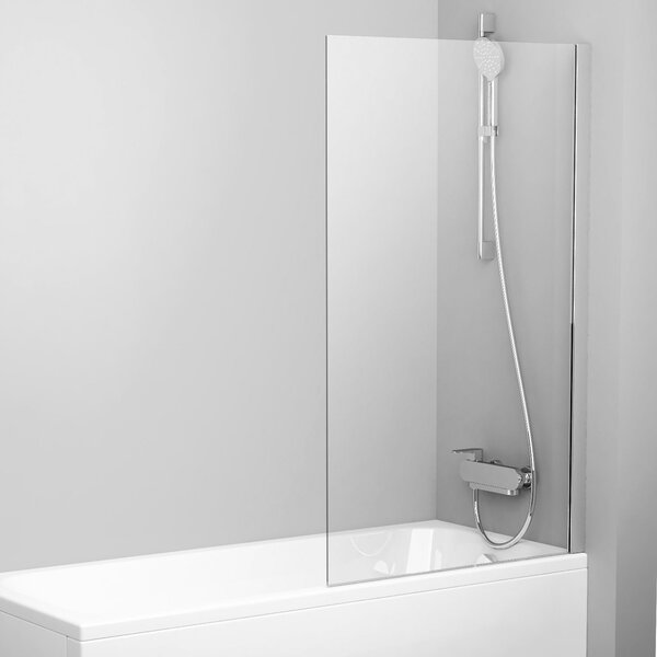 Ravak Pivot paravan cadă 80 cm o piesă aluminiu luciu/sticlă transparentă 79840C00Z1