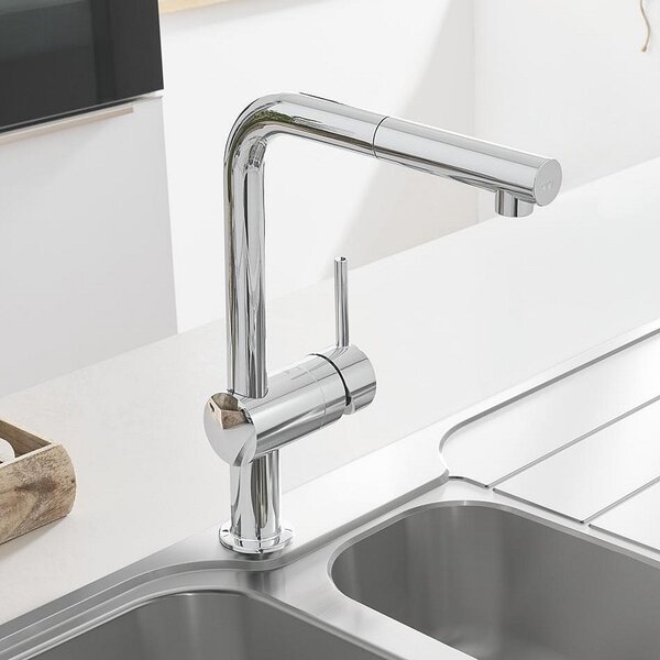 Grohe Minta baterie bucătărie pe picior crom 32168000