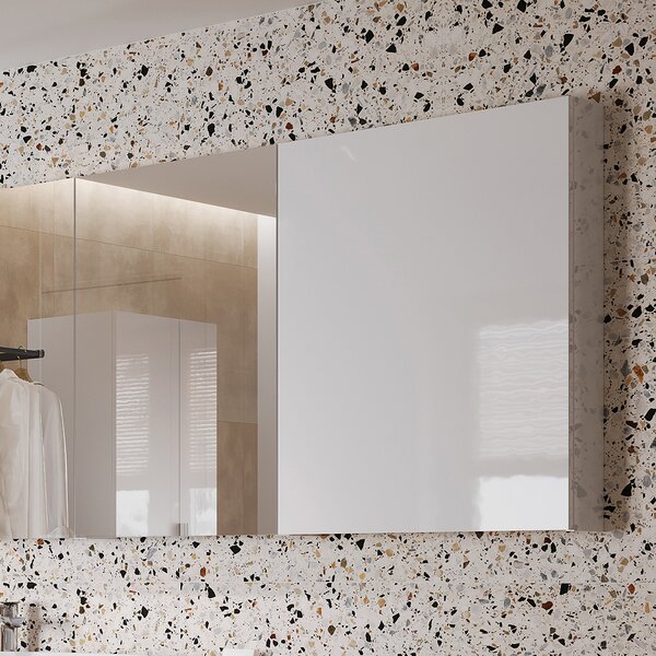 Cersanit City dulap 59.4x13.8x80 cm laterala pe perete alb S584-021-DSM