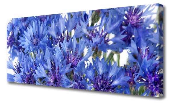 Tablou pe panza canvas Flori Floral violet