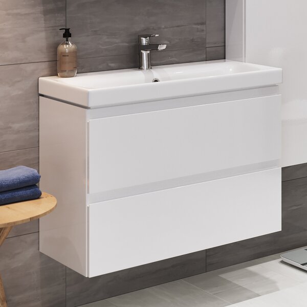 Cersanit Moduo dulap 79.5x44.7x57 cm sub chiuveta pe perete alb S929-008