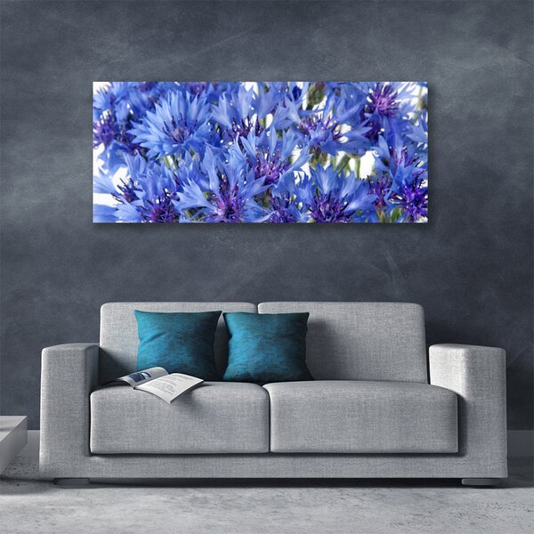 Tablou pe panza canvas Flori Floral violet