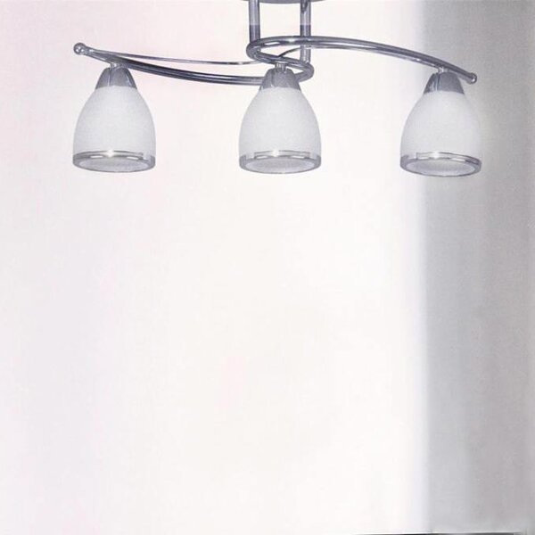 Kaja Samira lampă de tavan 3x40 W alb-crom K-JSL-8090/3CHR