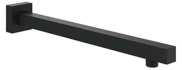 Bară de duș Villeroy&Boch, Universal Showers, 40 cm, profil pătrat, negru mat