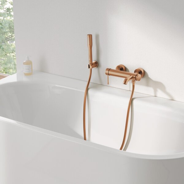 Grohe Essence baterie cadă-duș perete Brushed Warm Sunset 33624DL1