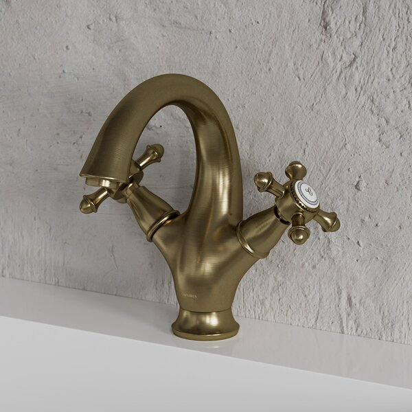 Omnires Retro baterie lavoar stativ alamă/bronz antic RE7210BR