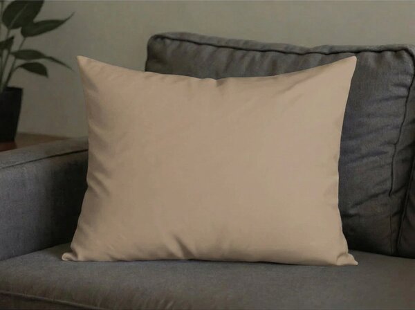 Husa pentru perna DENYX BLEND 50x70 cm maro deschis