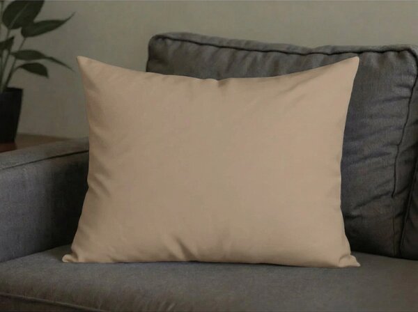 Husa pentru perna DENYX BLEND 70x90 cm maro deschis
