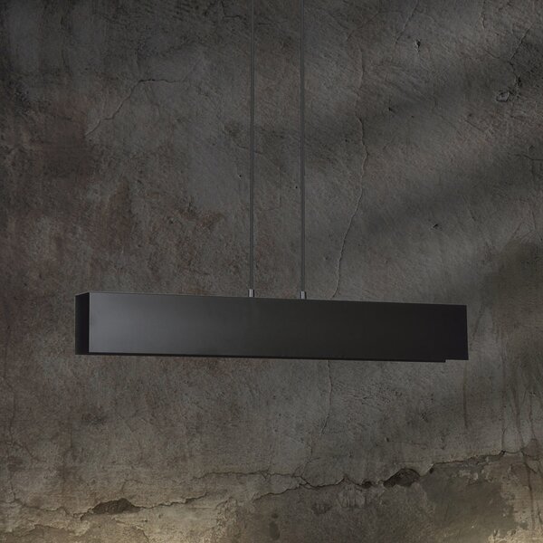 Emibig Gentor lampă suspendată 3x15 W negru 672/3