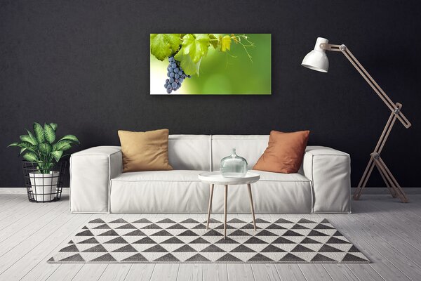 Tablou pe panza canvas Struguri Bucătărie Violet