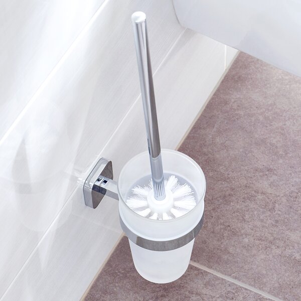 Tesa Elegaant perie de toaletă lipit crom 40430-00000-00