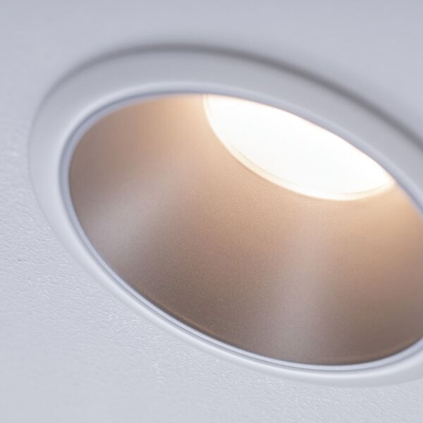 Paulmann Cole Coin lampă încorporată 1x6.5 W alb-argintiu 93409