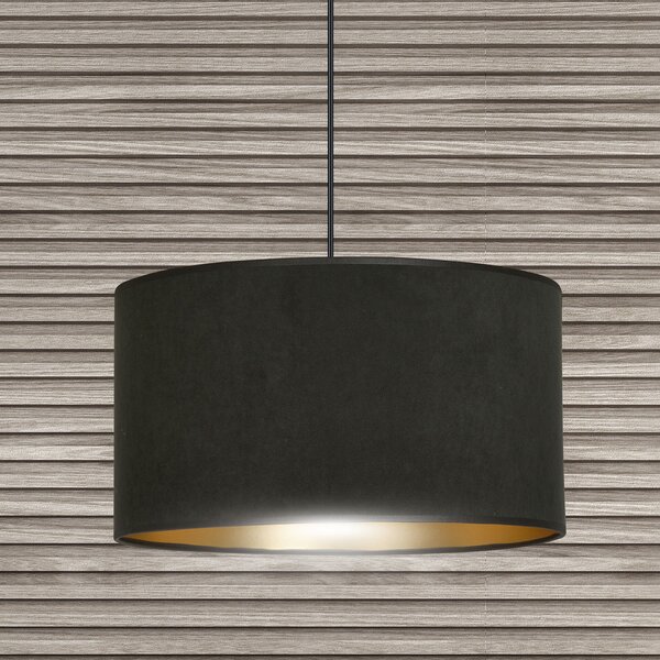 Emibig Hilde lampă suspendată 1x15 W negru-auriu 1054/1