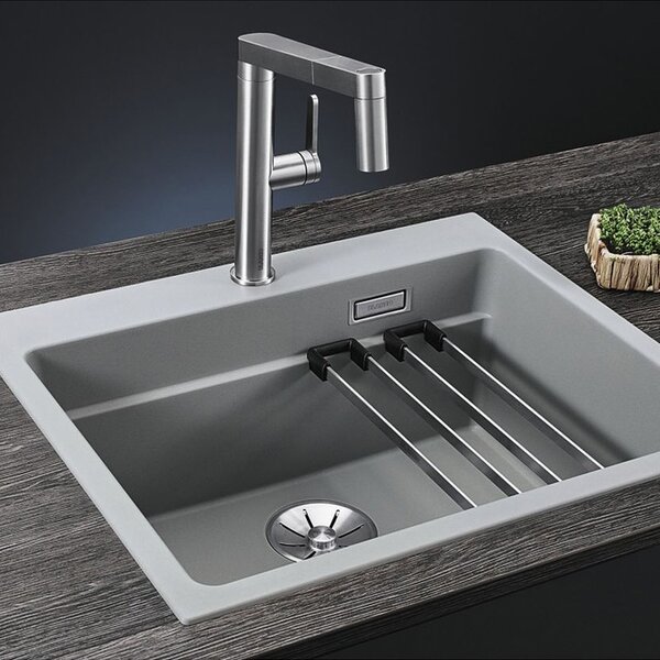 Blanco Etagon 6 chiuvetă din granit 60x51 cm negru 525890